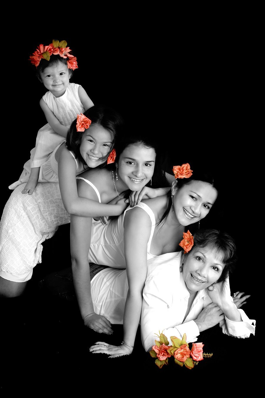 Cinco generaciones de una misma familia, Erica Cruz